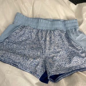 Women’s Blue GapFit Athletic Shorts, M